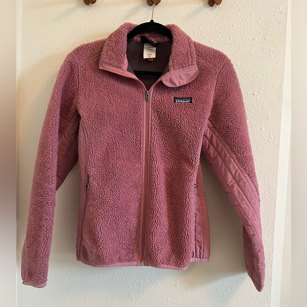 Patagonia Synchilla Retro-X rose taupe women’s medium jacket